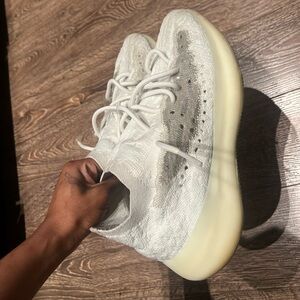 Fairly Worn Men "calcite glow" Yeezy Boost 380